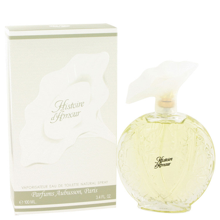 Histoire D'amour Eau De Toilette Spray By Aubusson 3.4 oz Eau De Toilette Spray