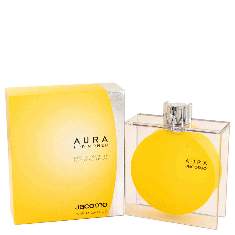 Aura Eau De Toilette Spray By Jacomo 2.4 oz Eau De Toilette Spray