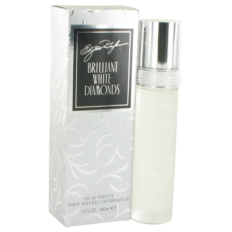 White Diamonds Brilliant Eau De Toilette Spray By Elizabeth Taylor 3.3 oz Eau De Toilette Spray