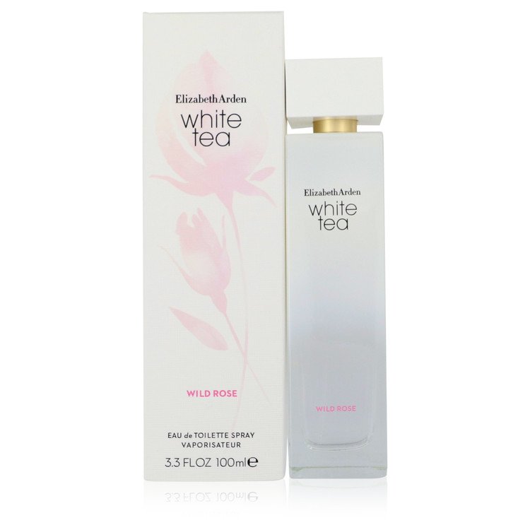 White Tea Wild Rose Eau De Toilette Spray By Elizabeth Arden 3.3 oz Eau De Toilette Spray