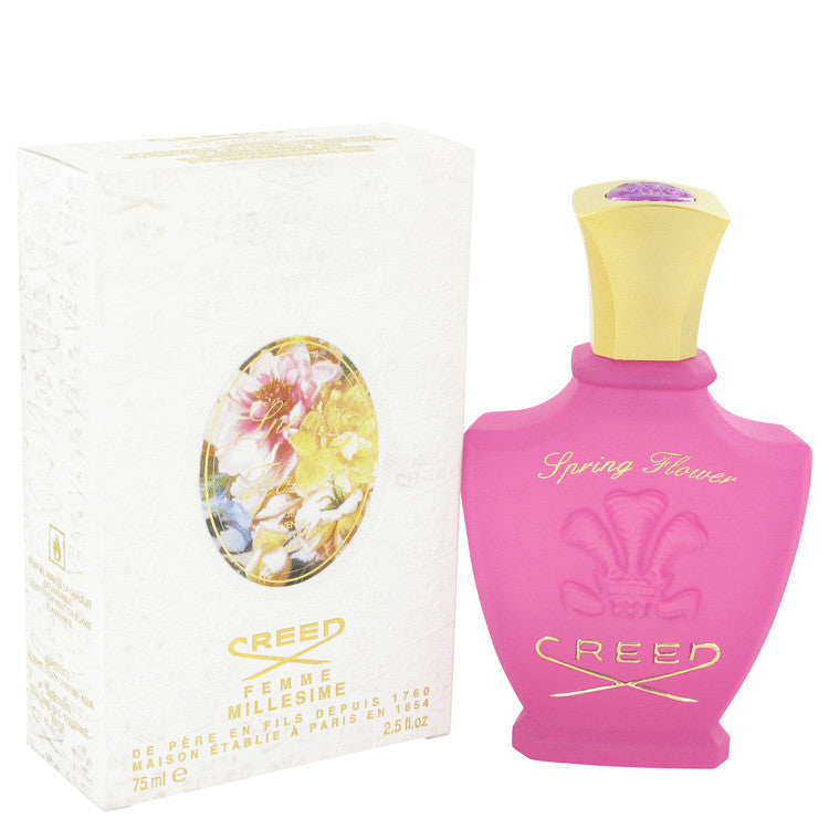 Spring Flower Millesime Eau De Parfum Spray By Creed 2.5 oz Millesime Eau De Parfum Spray