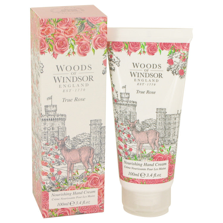 True Rose Hand Cream By Woods Of Windsor 3.4 oz Hand Cream