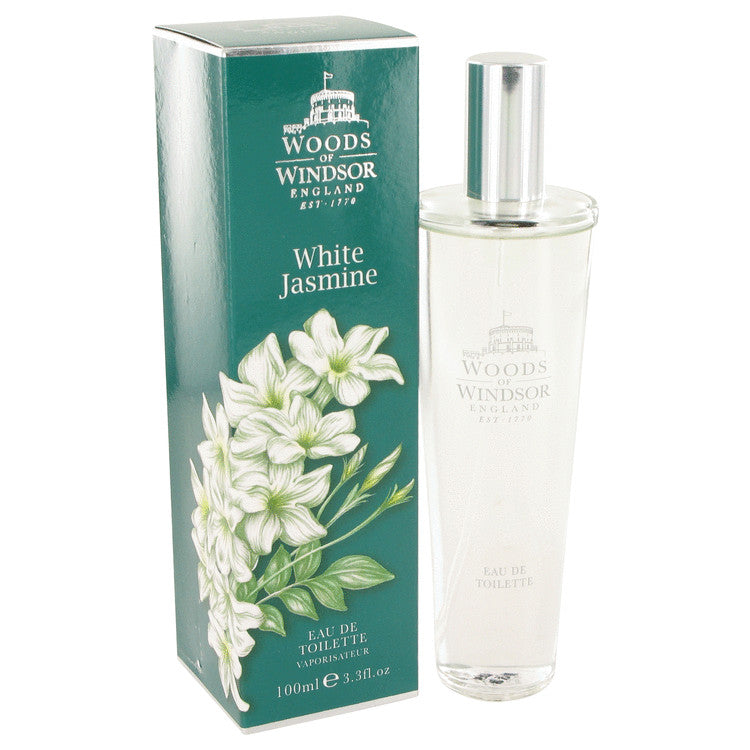 White Jasmine Eau De Toilette Spray By Woods Of Windsor 3.3 oz Eau De Toilette Spray