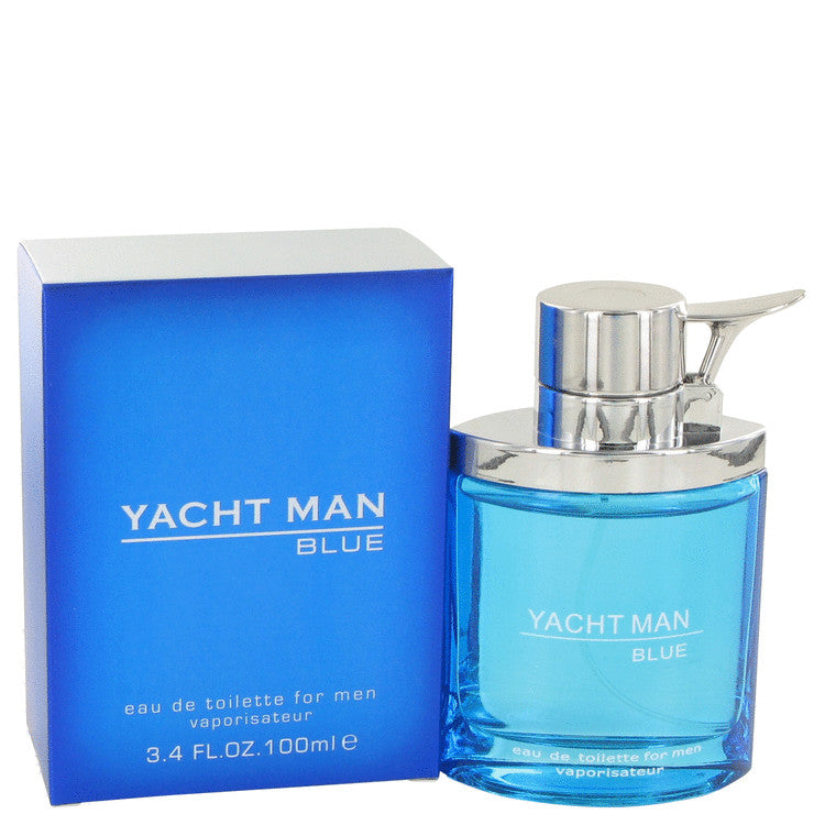 Yacht Man Blue Eau De Toilette Spray By Myrurgia 3.4 oz Eau De Toilette Spray