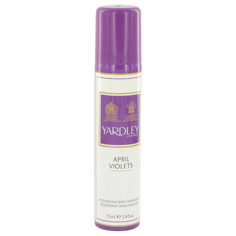 April Violets Body Spray By Yardley London 2.6 oz Body Spray