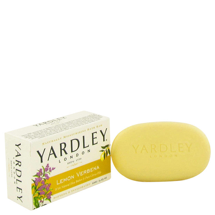 Yardley London Soaps Lemon Verbena Naturally Moisturizing Bath Bar By Yardley London 4.25 oz Lemon Verbena Naturally Moisturizing Bath Bar