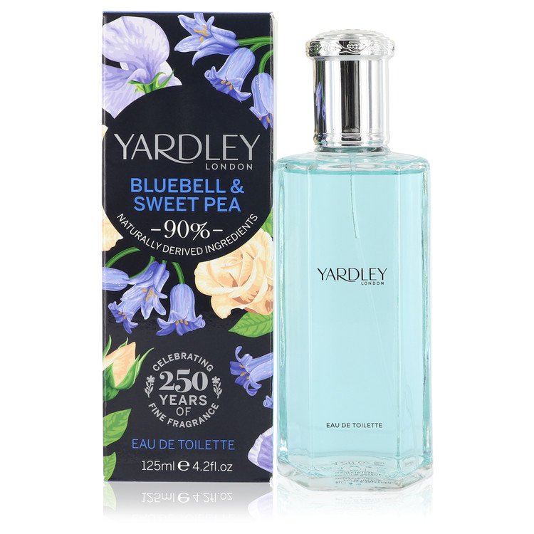 Yardley Bluebell & Sweet Pea Eau De Toilette Spray By Yardley London 4.2 oz Eau De Toilette Spray