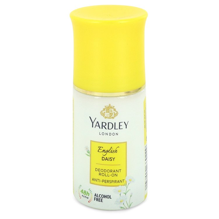 Yardley English Daisy Deodorant Roll-On Alcohol Free By Yardley London 1.7 oz Deodorant Roll-On Alcohol Free