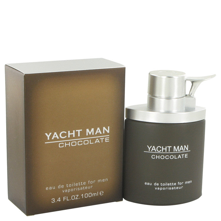Yacht Man Chocolate Eau De Toilette Spray By Myrurgia 3.4 oz Eau De Toilette Spray
