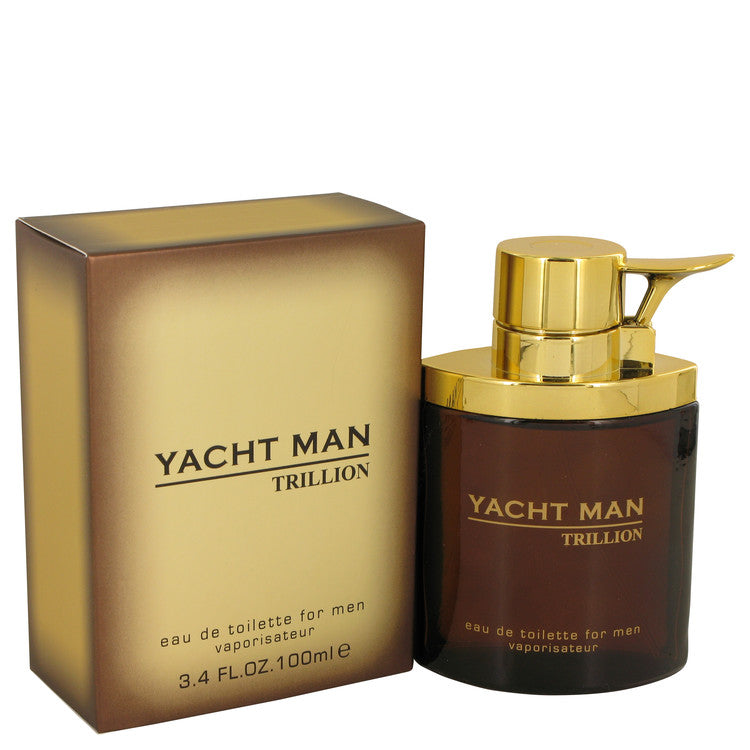 Yacht Man Trillion Eau De Toilette Spray By Myrurgia 3.4 oz Eau De Toilette Spray