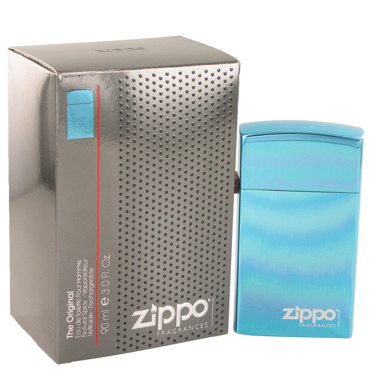 Zippo Blue Eau De Toilette Refillable Spray By Zippo 3 oz Eau De Toilette Refillable Spray